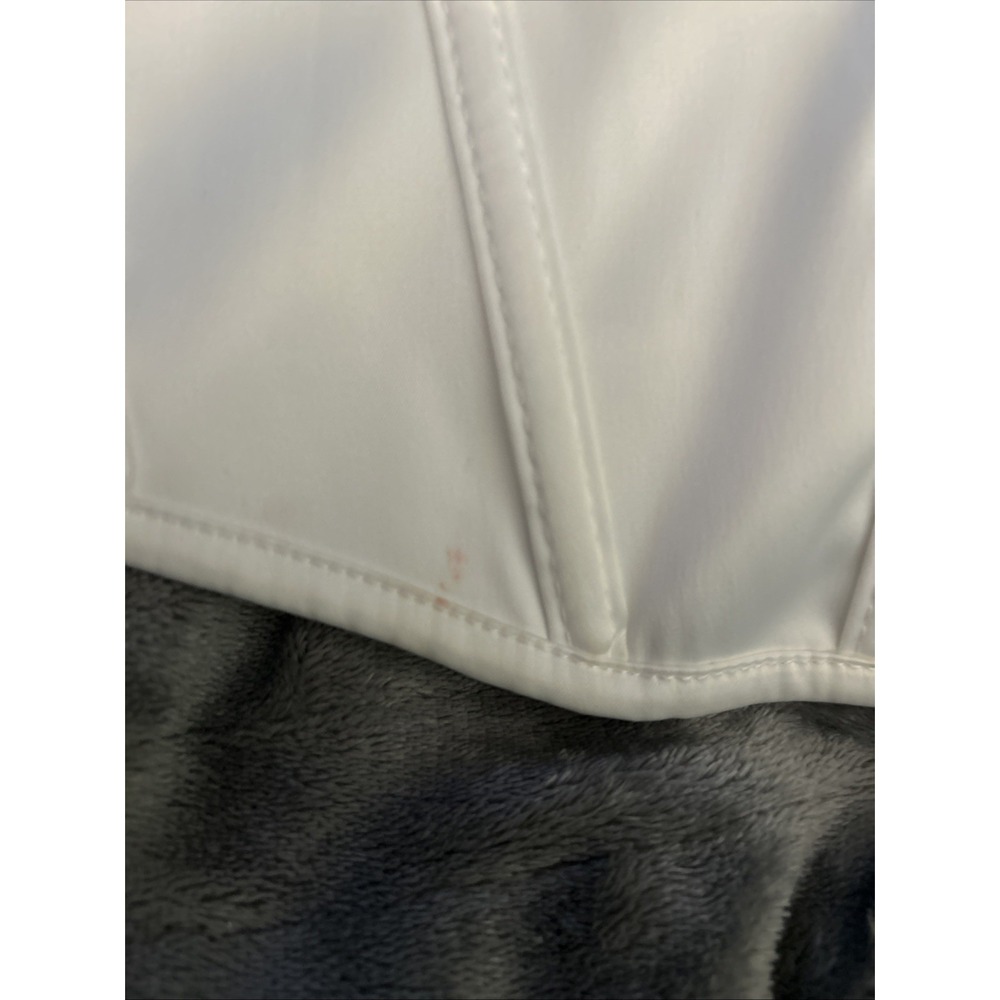 MADRAG White Corset Bustier Crop Top Women's Zip Size S Front‎ Clubwear Festival - Picture 5 of 6
